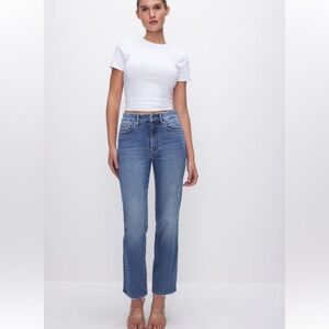 Good American - ALWAYS FITS GOOD LEGS STRAIGHT JEANS